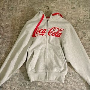 Coca-Cola Zip Up Hoodie; Brand New; NEVER WORN
